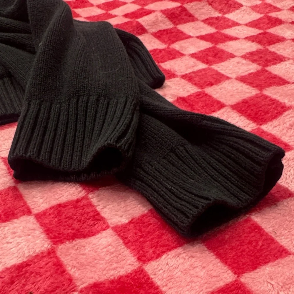 Eight Eight Eight Men's Black Button-Up Hooded Sweater